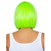 12 Inch Short Bob Wig - Neon Green