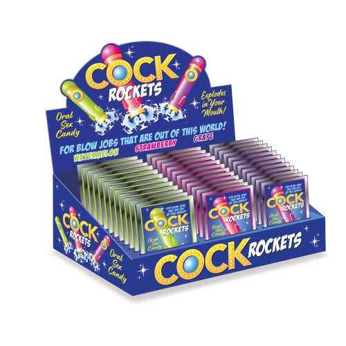 Cock Rockets Display of 36 Cock Rockets Display of 36