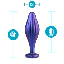 Anal Adventures Matrix - Wavy Bling Plug - Sapphire Anal Adventures Matrix - Wavy Bling Plug - Sapphire