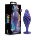 Anal Adventures Matrix - Swirling Bling Plug - Sapphire Anal Adventures Matrix - Swirling Bling Plug - Sapphire
