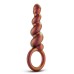 Anal Adventures Matrix - Spiral Loop Plug - Copper