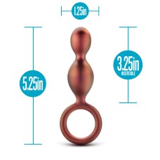 Anal Adventures Matrix - Duo Loop Plug - Copper Anal Adventures Matrix - Duo Loop Plug - Copper