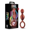 Anal Adventures Matrix - Duo Loop Plug - Copper