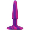 A-Play Groovy Silicone Anal Plug 4 Inch - Berry