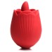 Bloomgasm - French Rose Licking and Vibrating  Stimulator - Red