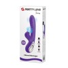 Pretty Love Jersey Sucking and Vibrating Rabbit - Purple