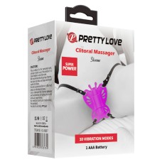 Pretty Love Sloane Battery Powered Clit Stim - Fuchsia
