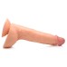 Beefy Brad 9 Inch Dildo With Balls - Light