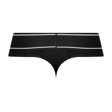 Modal Rib Bong Thong - X-Large - Black