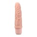Dr. Skin Silicone - Dr. Robert - 7 Inch Vibrating Dildo -Beige