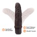 Dr. Skin Silicone - Dr. Robert - 7 Inch Vibrating Dildo - Brown