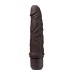 Dr. Skin Silicone - Dr. Robert - 7 Inch Vibrating Dildo - Brown