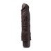 Dr. Skin Silicone - Dr. David - 8 Inch Vibrating  Dildo - Brown