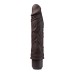 Dr. Skin Silicone - Dr. David - 8 Inch Vibrating  Dildo - Brown