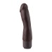 Dr. Skin Silicone  Dr. Steve - 7 Inch Vibrating Dildo - Brown