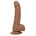 Silicone Stud 6 Inch - Brown