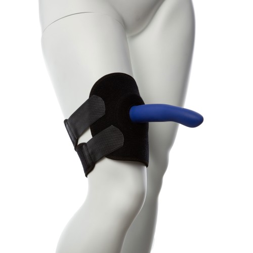 Gender Fluid Thigh Rider Strap-on Harness - Large/xxlarge - Black Gender Fluid Thigh Rider Strap-on Harness - Large/xxlarge - Black