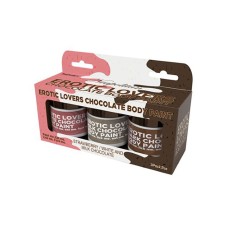 Erotic Lovers Chocolate Body Paint - Neapolitan - White Chocolate, Milk Chocolate and Strawberry - (3 Pack) Erotic Lovers Chocolate Body Paint - Neapolitan - White Chocolate, Milk Chocolate and Strawberry - (3 Pack)