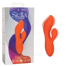 Stella Liquid Silicone Dual Teaser - Orange Stella Liquid Silicone Dual Teaser - Orange