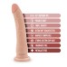 Dr. Skin Plus - 9 Inch Posable Dildo - Vanilla Dr. Skin Plus - 9 Inch Posable Dildo - Vanilla