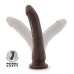 Dr. Skin Plus - 9 Inch Posable Dildo - Chocolate