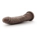 Dr. Skin Plus - 9 Inch Posable Dildo - Chocolate