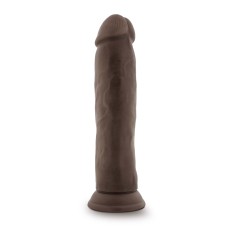 Dr. Skin Plus - 9 Inch Posable Thick Dildo - Chocolate Dr. Skin Plus - 9 Inch Posable Thick Dildo - Chocolate
