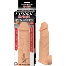 Natural Realskin Vibrating Penis Xtender Natural Realskin Vibrating Penis Xtender