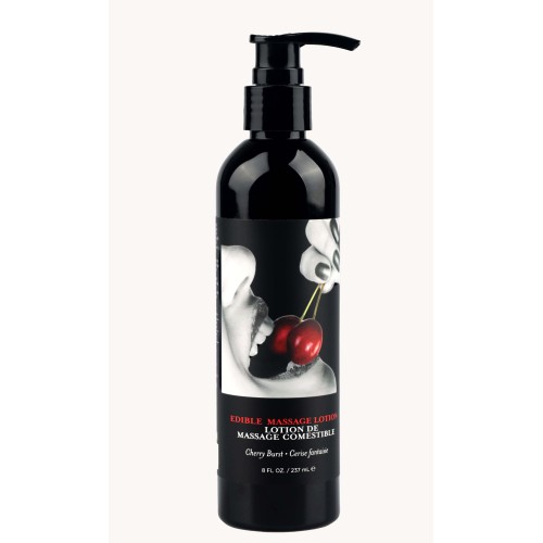 Edible Massage Lotion - Cherry - 8 Fl. Oz. Edible Massage Lotion - Cherry - 8 Fl. Oz.