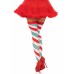Holiday Ribbon Thigh High - Swirl Holiday Ribbon Thigh High - Swirl