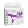 Fantasy for Her Ultimate G-Spot Butterfly Strap-on - Purple