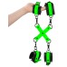 Hand and Ankle Cuffs With Hogtie - Glow in the  Dark