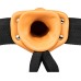 Hollow Strap-on Without Balls 6 Inch - Tan