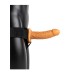 Hollow Strap-on Without Balls 6 Inch - Tan