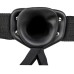 Hollow Strap-on Without Balls 8 Inch - Black