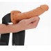 Hollow Strap-on Without Balls 8 Inch - Tan