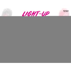 Foxy Tail - Light Up Faux Fur Butt Plug - White Plug - White Foxy Tail - Light Up Faux Fur Butt Plug - White Plug - White