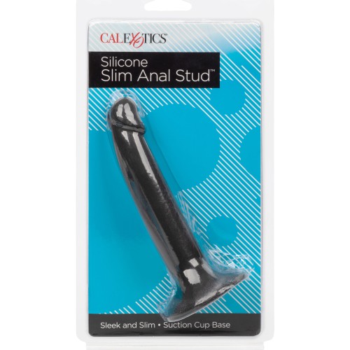 Silicone Slim Anal Stud - Black Silicone Slim Anal Stud - Black