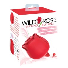 Wild Rose Sucking and Licking - Red Wild Rose Sucking and Licking - Red