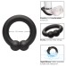 Alpha Liquid Silicone Muscle Ring - Black Alpha Liquid Silicone Muscle Ring - Black