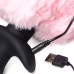 Waggerz Moving and Vibrating Bunny Tail Anal Plug - Pink Waggerz Moving and Vibrating Bunny Tail Anal Plug - Pink