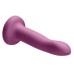 Ergo Super Flexi IV Dong Soft and Flexible Liquid  Silicone With Vibrator - Plum