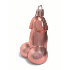 Glitterati Penis Party Ornaments 8 Pcs - Rose Gold Glitterati Penis Party Ornaments 8 Pcs - Rose Gold