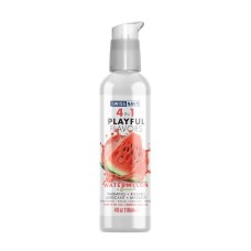 Swiss Navy 4-in-1 Playful Flavors - Watermelon 4 Oz Swiss Navy 4-in-1 Playful Flavors - Watermelon 4 Oz