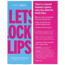 Simply Sexy Pheromone Perfume Lets Lock Lips 0.3 Oz Simply Sexy Pheromone Perfume Lets Lock Lips 0.3 Oz