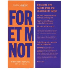 Simply Sexy Pheromone Perfume Forget Me Not 0.3 Oz Simply Sexy Pheromone Perfume Forget Me Not 0.3 Oz