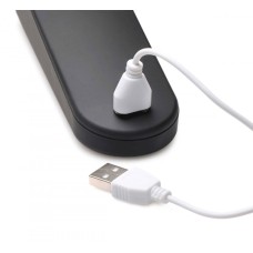 Thunder Wand 72x Silicone Heating Wand Massager - Black Thunder Wand 72x Silicone Heating Wand Massager - Black