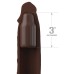 Fantasy X-Tensions Elite 7 Inch Extension With Strap - Brown