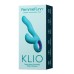 Klio Triple Action Thumping Rabbit Vibrator - Turquoise