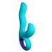 Klio Triple Action Thumping Rabbit Vibrator - Turquoise